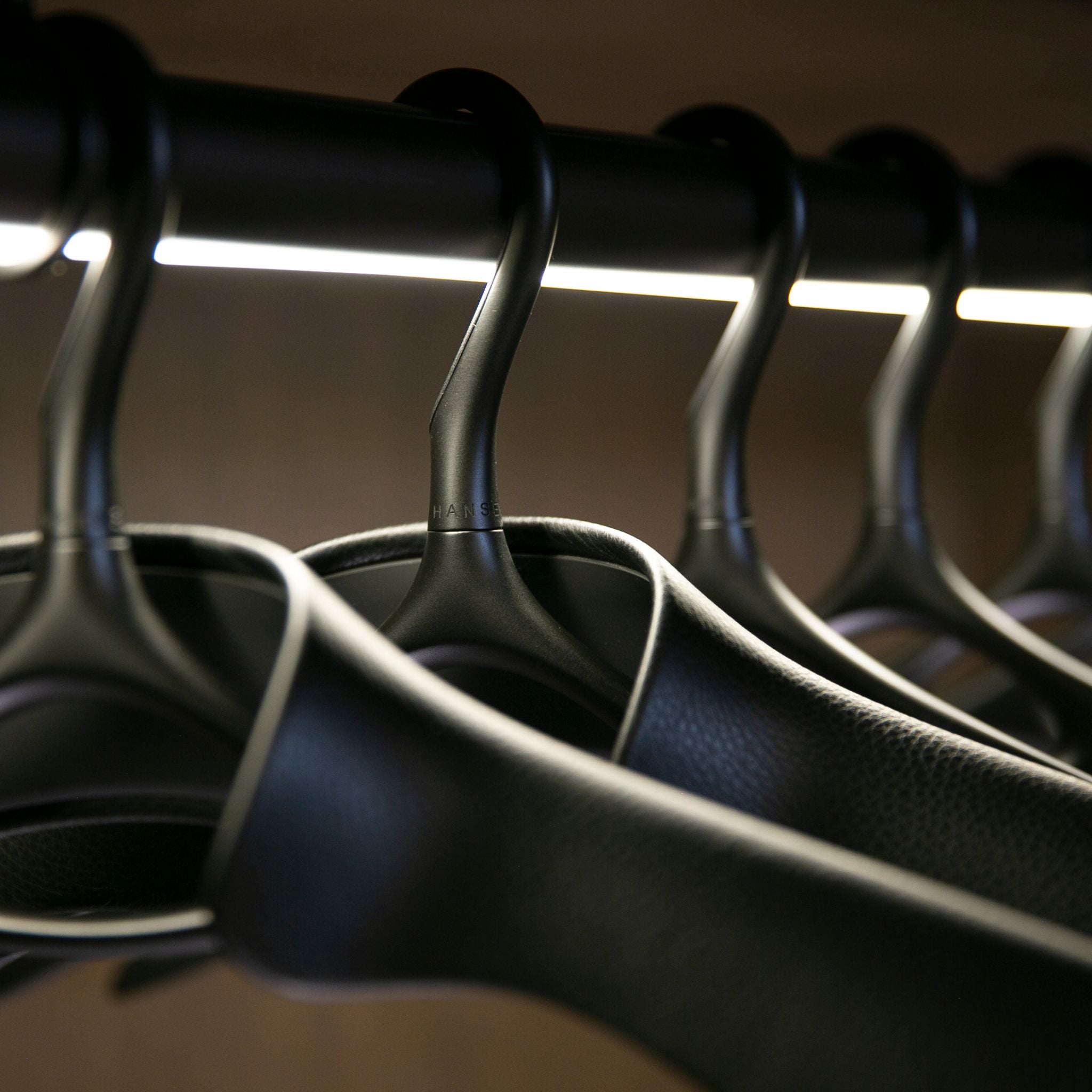 H Series Luxury Hangers Set | Matte Black | Lou Hansell