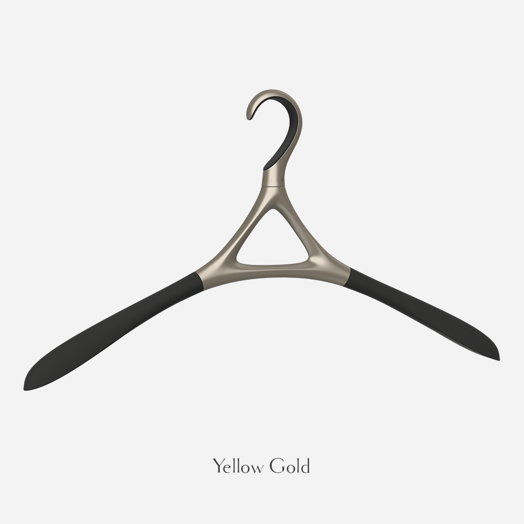 Lou Hansell H series base hanger in yellow gold