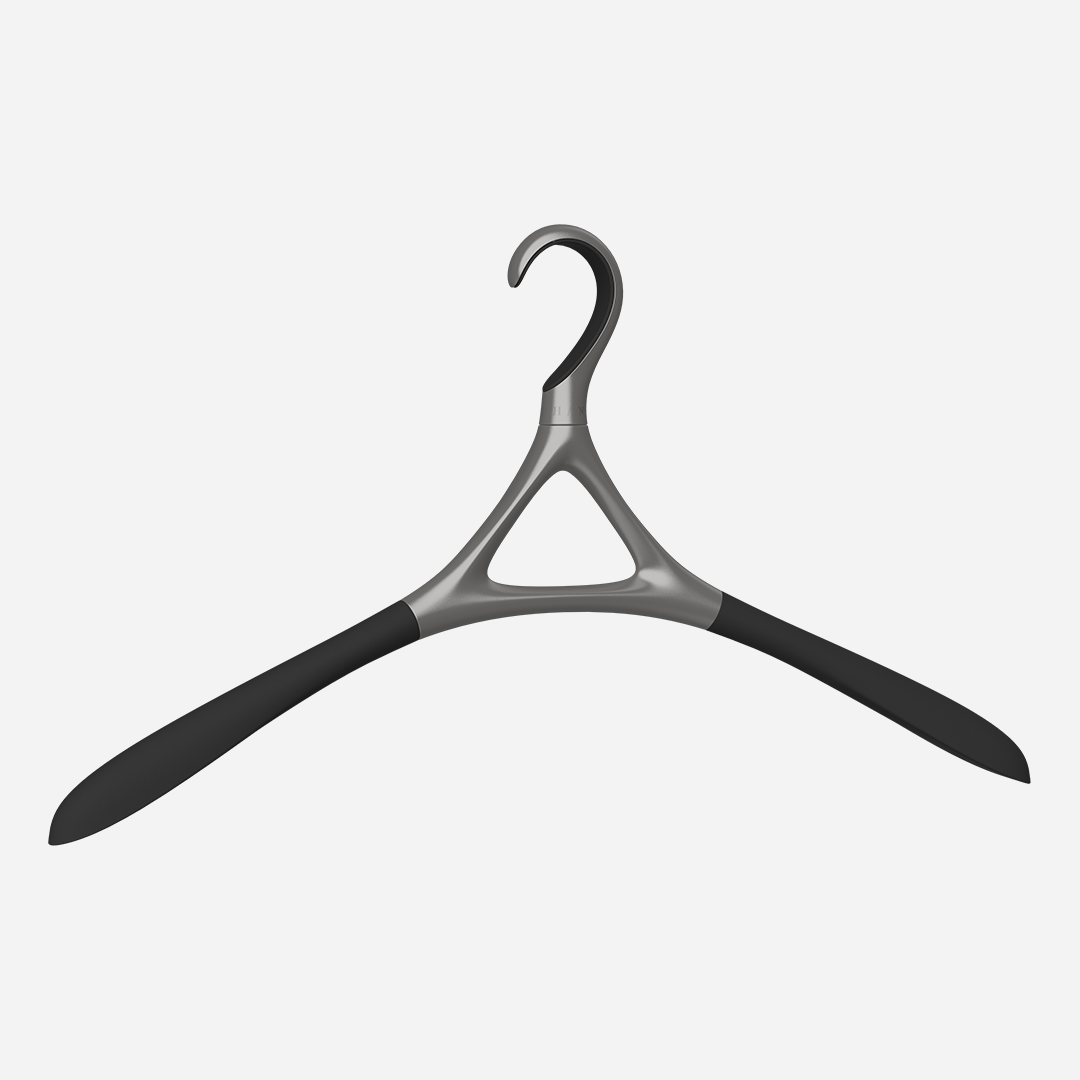 Lou Hansell luxury H Series base hanger in gunmetal